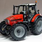 Rode SAME Fortis 190 Infinity miniatuurtractor van het merk weise toys in schaal 1:32
