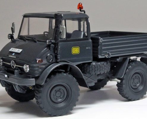 Unimog 406 Deutsche Bundesbahn miniatuur in schaal 1:32 van het merk weise toys