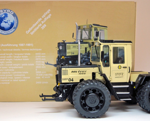 MB-trac 1000 (W441) twin wheels Stotz in miniatuur van het merk weise toys