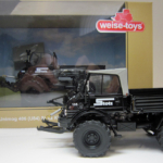 Unimog 406 (U84) Stotz with folding cab schaalmodel in 1:32 van het merk weise toys