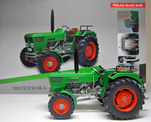 Deutz D 50 06 A in schaal 1:32 miniatuurtractor van weise toys