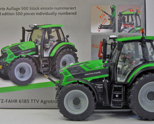 Deutz-Fahr 6185 TTV Agrotron schaalmodel van het merk weise toys