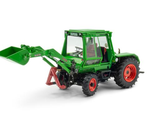 Deutz Intrac 2003 A with frontloader Communal miniatuur in 1:32