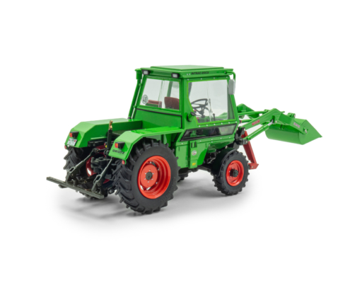 Deutz Intrac 2003 A with frontloader Communal miniatuur in 1:32