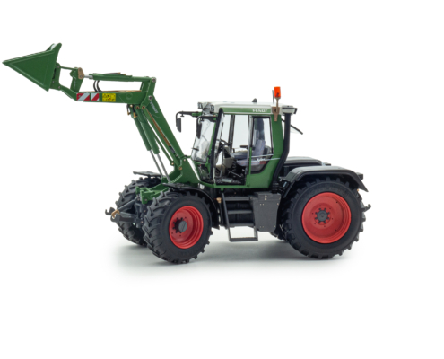 Fendt Xylon 524 with frontloader miniatuur in schaal 1:32