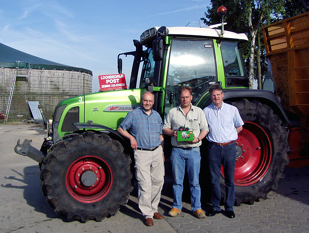 Bezoek bij loonbedrijf Post (Nederland), 26 april 2005